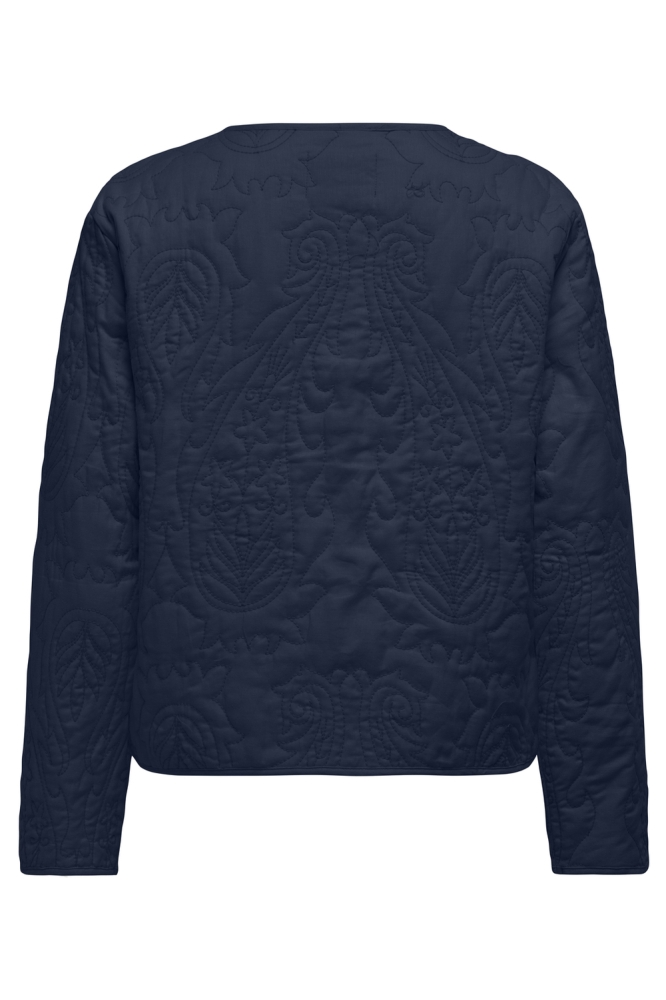 JDYAMIA L/S QUILTED SHACKET WVN 15351569 DRESS BLUES